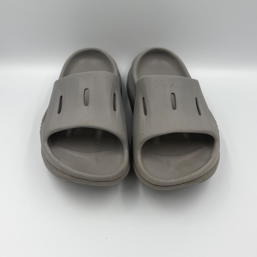 Hoka Ora Recovery Slide 3 Womens Size 7 Taupe Grey Slip On Comfort Sandals - Picture 3 of 7